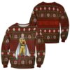 Saitama Ugly Christmas Sweater One Punch Man Anime Xmas Gift Custom Clothes 15