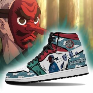 Sakonji Urokodaki Shoes Boots Demon Slayer Anime Sneakers Fan Gift Idea 5