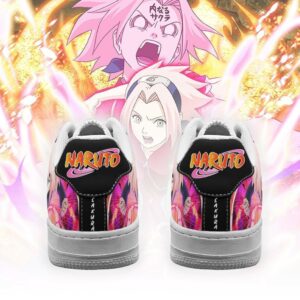 Sakura Haruno Sneakers Custom Naruto Anime Shoes Leather 5