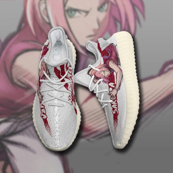 Sakura Haruno Shoes Naruto Custom Anime Sneakers TT10 2