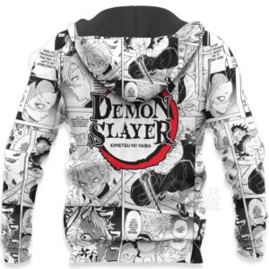 Demon Slayer Sanemi Shinazugawa Hoodie Anime Mix Manga KNY Shirt 14