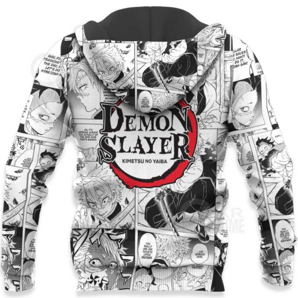 Demon Slayer Sanemi Shinazugawa Hoodie Anime Mix Manga KNY Shirt 7