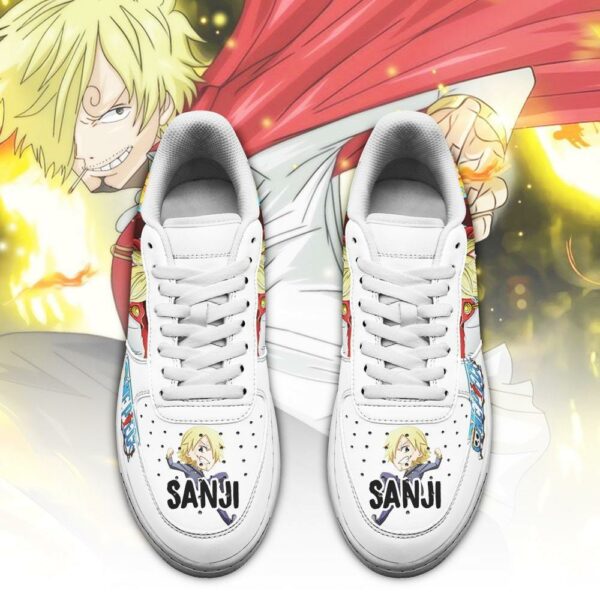 Sanji Sneakers Custom One Piece Anime Shoes Fan PT04 2