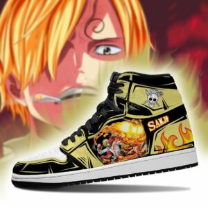 Sanji Sneakers Straw Hat Pirates One Piece Anime Shoes Fan Gift MN06 5