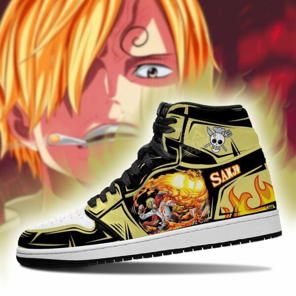 Sanji Sneakers Straw Hat Pirates One Piece Anime Shoes Fan Gift MN06 3