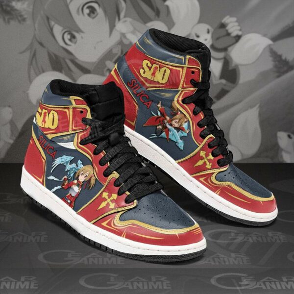 SAO Silica Sneakers Custom Anime Sword Art Online Shoes 2