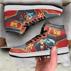 SAO Silica Sneakers Custom Anime Sword Art Online Shoes 7