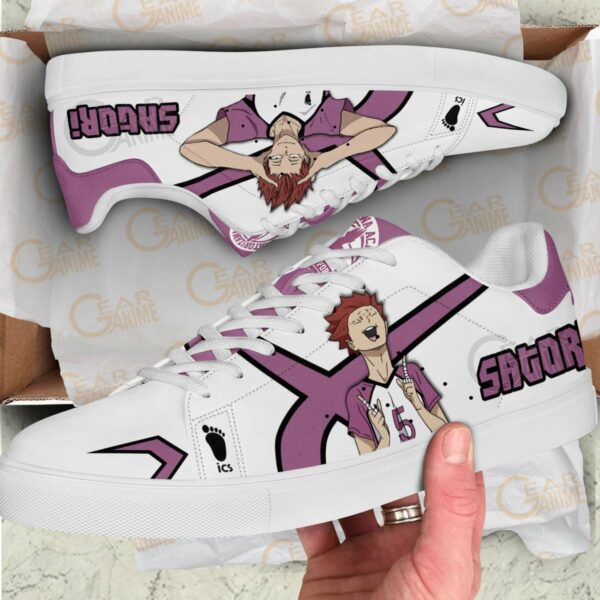 Satori Tendou Skate Shoes Custom Haikyuu Anime Shoes 2