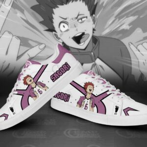 Satori Tendou Skate Shoes Custom Haikyuu Anime Shoes 6