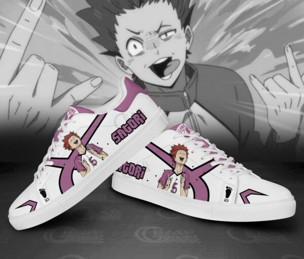 Satori Tendou Skate Shoes Custom Haikyuu Anime Shoes 3