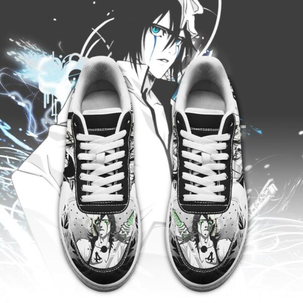 Schiffer Ulquiorra Sneakers Bleach Anime Shoes Fan Gift Idea PT05 2