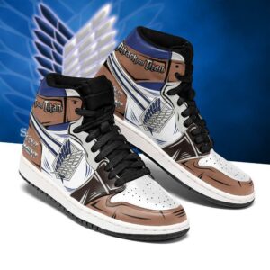 Scout Regiment Sneakers Attack On Titan Anime Sneakers 5