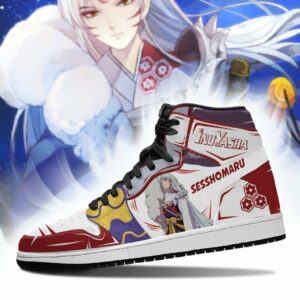 Sesshomaru Sneakers Inuyasha Anime Sneakers Leather 6