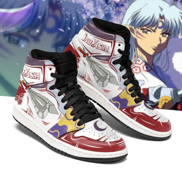 Sesshomaru Sword Sneakers Inuyasha Anime Sneakers Leather 2