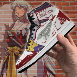 Sesshomaru Sword Sneakers Inuyasha Anime Sneakers Leather 6