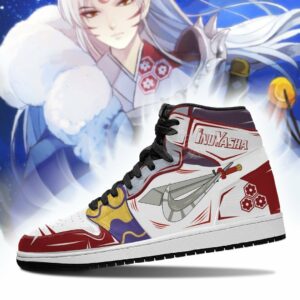 Sesshomaru Sword Sneakers Inuyasha Anime Sneakers Leather 7