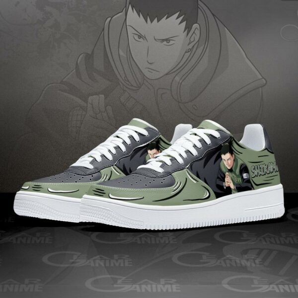 Shikamaru Air Sneakers Custom Naruto Anime Shoes For Fan 2