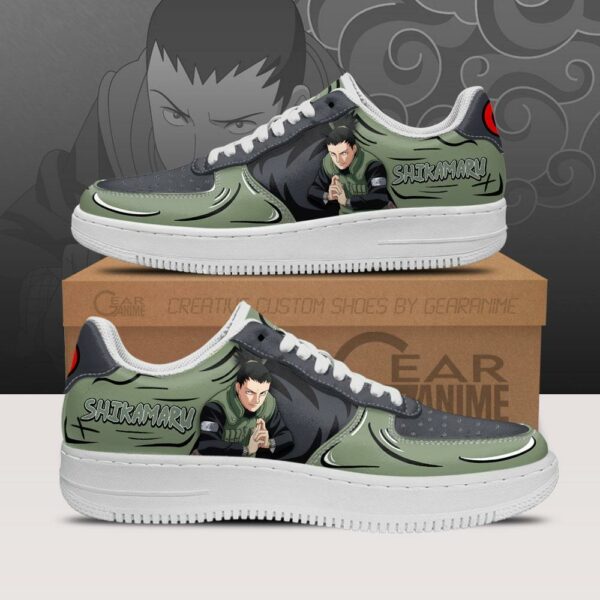 Shikamaru Air Sneakers Custom Naruto Anime Shoes For Fan 1