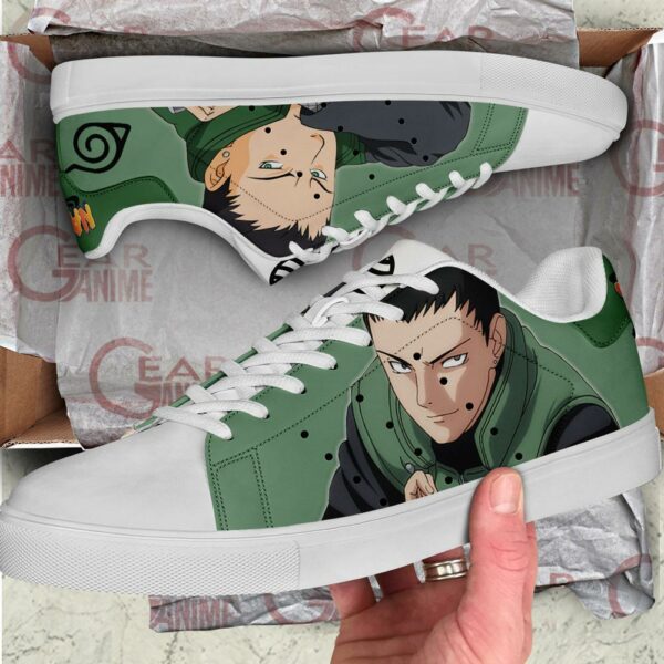 Shikamaru Nara Skate Shoes Naruto Anime Custom Shoes PN10 2