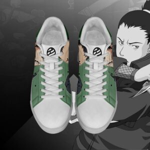 Shikamaru Nara Skate Shoes Naruto Anime Custom Shoes PN10 6