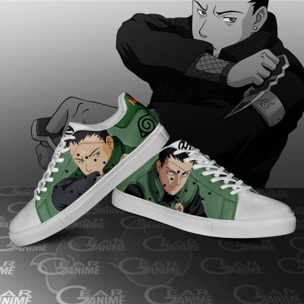 Shikamaru Nara Skate Shoes Naruto Anime Custom Shoes PN10 4