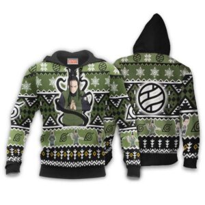 Shikamaru Ugly Christmas Sweater Custom Naruto Xmas Gifts Idea 7