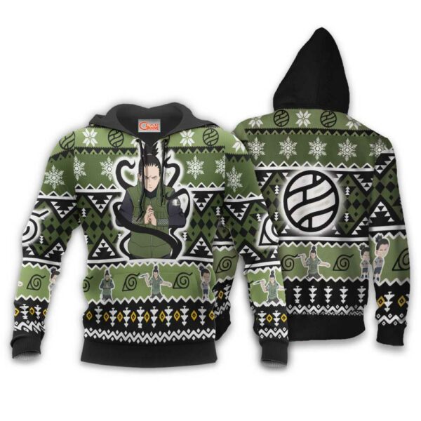 Shikamaru Ugly Christmas Sweater Custom Naruto Xmas Gifts Idea 3