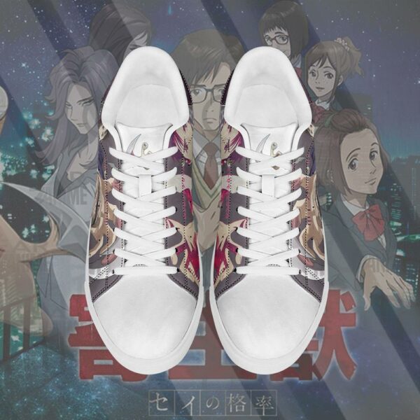 Parasyte Shinichi Izumi Skate Sneakers Horror Anime Shoes PN10 4