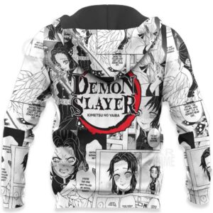 Demon Slayer Shinobu Kocho Hoodie Anime Mix Manga KNY Shirt 14