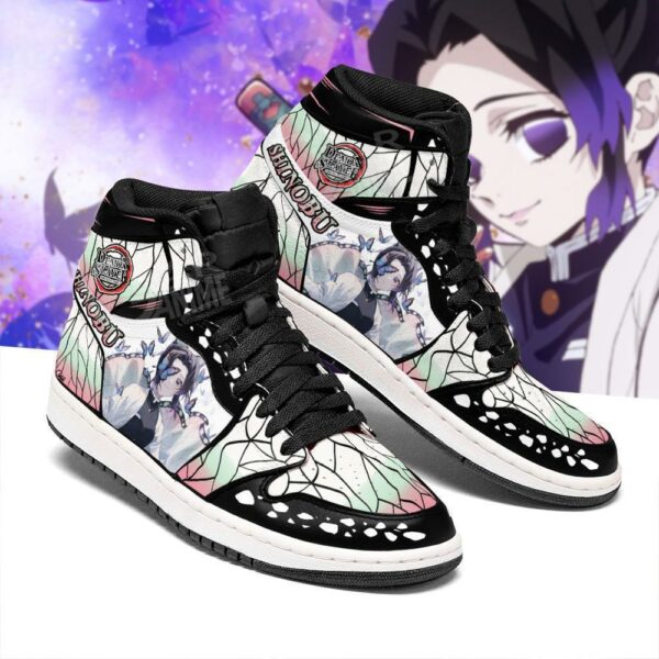 Shinobu Kocho Shoes Boots Demon Slayer Anime Sneakers Fan Gift Idea 2