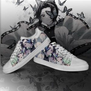 Shinobu Kucho Skate Shoes Demon Slayer Anime Custom Shoes PN10 6