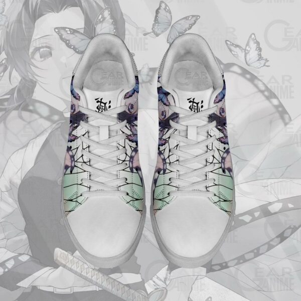 Shinobu Kucho Skate Shoes Demon Slayer Anime Custom Shoes PN10 4