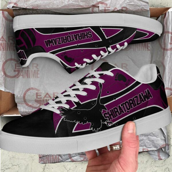 Shiratorizawa Academy Skate Shoes Haikyuu Anime Custom Shoes PN10 2