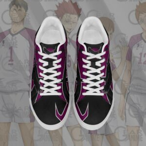 Shiratorizawa Academy Skate Shoes Haikyuu Anime Custom Shoes PN10 7