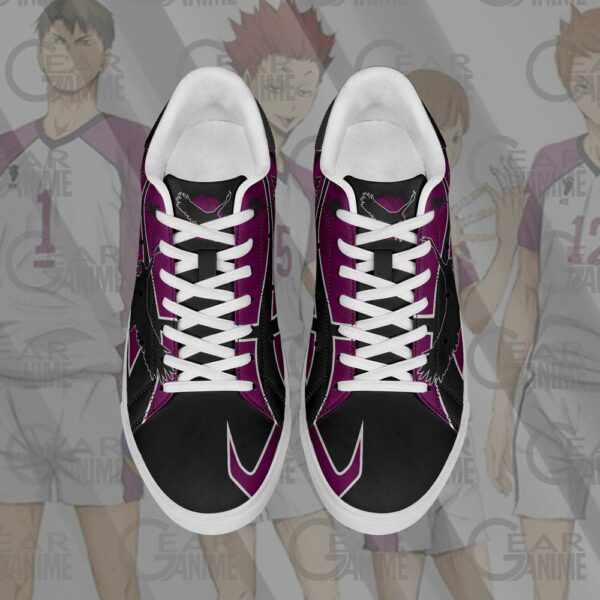 Shiratorizawa Academy Skate Shoes Haikyuu Anime Custom Shoes PN10 4