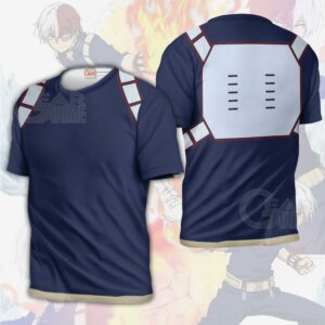 Shoto Todoroki Hero Costume Uniform My Hero Academia Anime Shirt 10