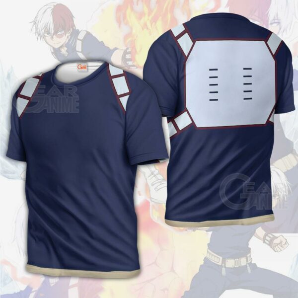 Shoto Todoroki Hero Costume Uniform My Hero Academia Anime Shirt 3