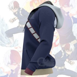 Shoto Todoroki Hero Costume Uniform My Hero Academia Anime Shirt 13