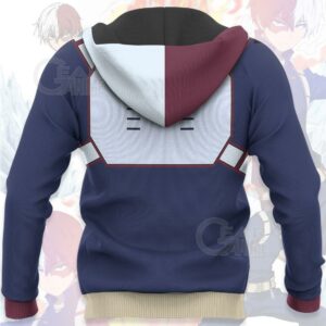 Shoto Todoroki Hero Costume Uniform My Hero Academia Anime Shirt 14