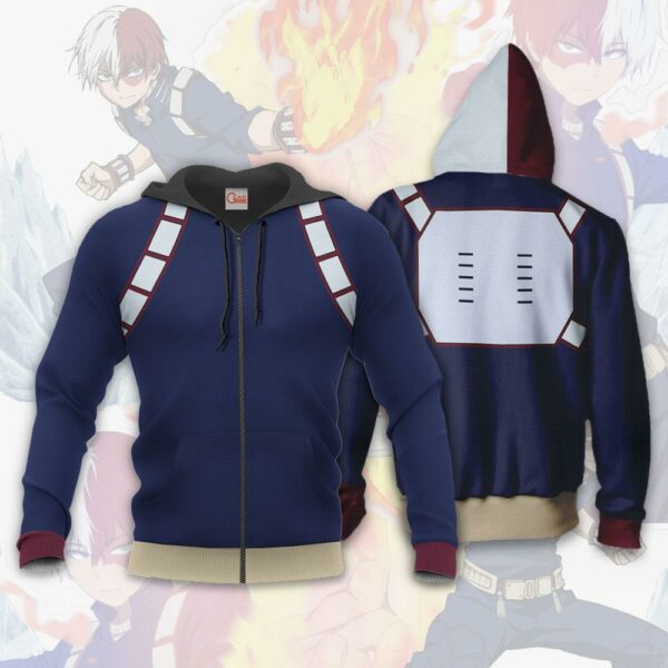 Shoto Todoroki Hero Costume Uniform My Hero Academia Anime Shirt 1