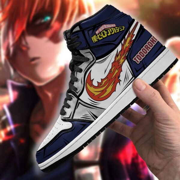 Shoto Todoroki Sneakers My Hero Academia Anime Custom Shoes MN09 2