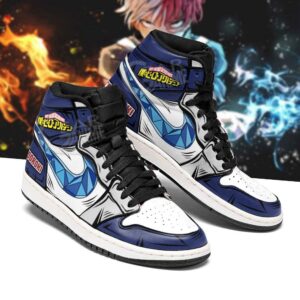 Shoto Todoroki Sneakers My Hero Academia Anime Custom Shoes MN09 6