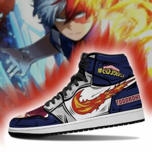 Shoto Todoroki Sneakers Skill My Hero Academia Anime Shoes 5