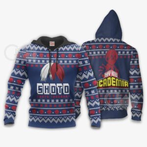 Shoto Todoroki Ugly Christmas Sweater My Hero Academia Anime Shirt 8