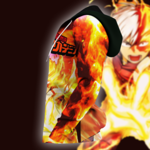 Shoto Todoroki Zip Hoodie My Hero Academia Anime Shirt Fan Gift HA06 7