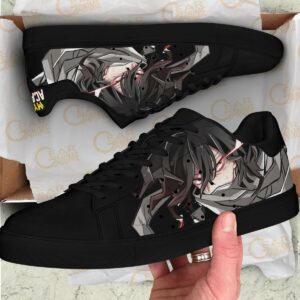 Shouta Aizawa Skate Shoes Black MHA Custom Anime Shoes 7