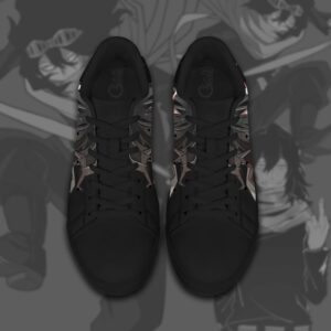 Shouta Aizawa Skate Shoes Black MHA Custom Anime Shoes 6