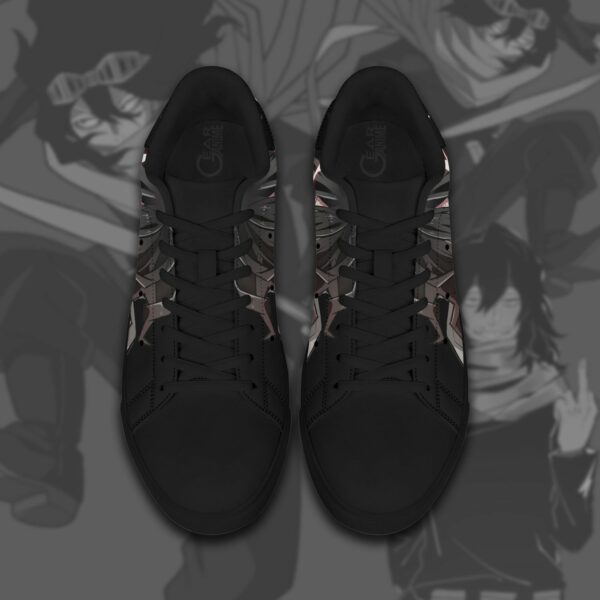 Shouta Aizawa Skate Shoes Black MHA Custom Anime Shoes 3