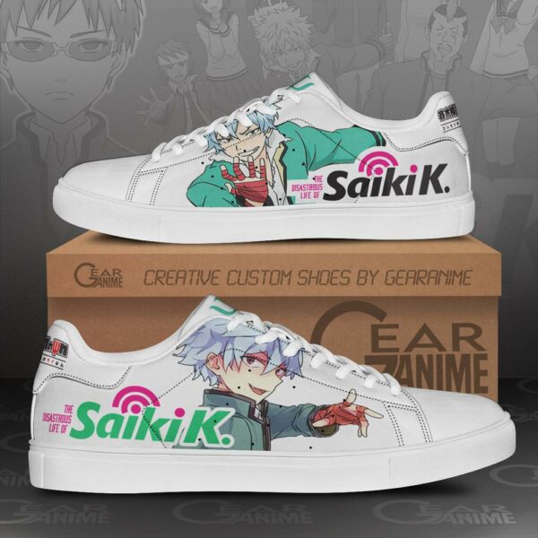 Shun Kaidou Skate Shoes The Disastrous Life of Saiki K Anime Shoes PN11 1