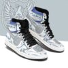 Silver Eagle Magic Knight Sneakers Black Clover Sneakers Anime 8